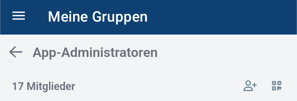 QR-Code-Symbol zum Öffnen der Kamera
