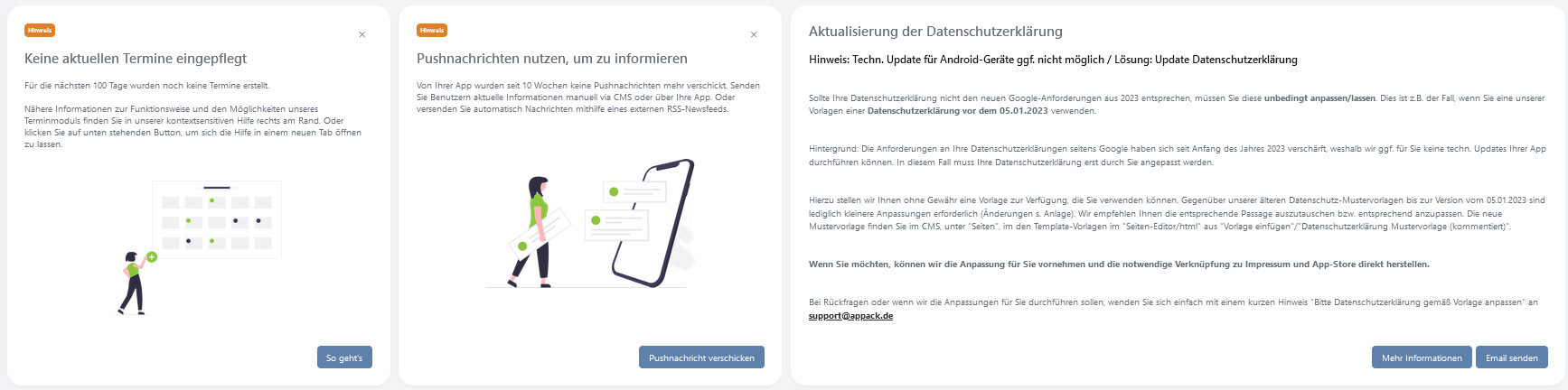 Nützliche Hinweise